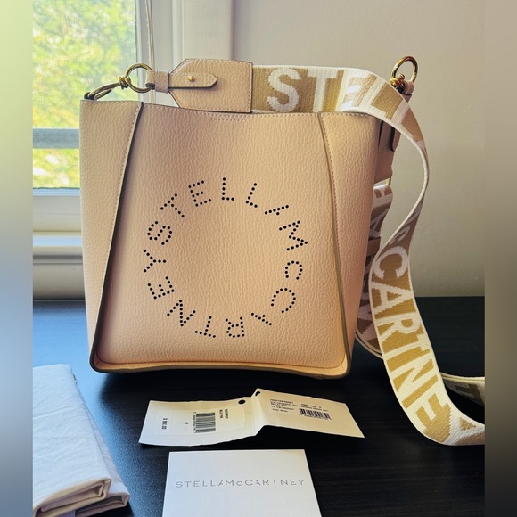 【Stella McCartney】Stella Logo Crossbody Bag Ballet Pink - Picture 2 of 13